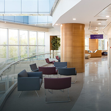 Custom column wraps for hospitals and healthcare environments